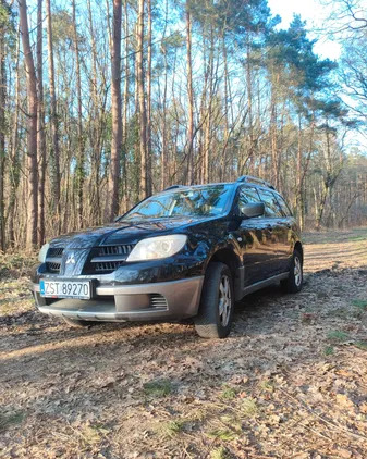 mitsubishi outlander mazowieckie Mitsubishi Outlander cena 12000 przebieg: 262727, rok produkcji 2006 z Zielona Góra